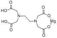 DIHYDROGEN MAGNESIUM ETHYLENEDIAMINETETRAACETATE Struktur