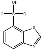 7-Benzothiazolesulfonicacid(9CI) Struktur