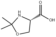 4-Oxazolidinecarboxylicacid,2,2-dimethyl-,(S)-(9CI) Struktur