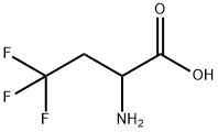 2-AMINO-4,4,4-TRIFLUORO-N-BUTYRIC ACID HYDROCHLORIDE Struktur