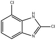 1H-Benzimidazole,2,4-dichloro-(9CI) Struktur