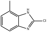 1H-Benzimidazole,2-chloro-4-methyl-(9CI) Struktur