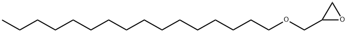 GLYCIDYL HEXADECYL ETHER Struktur