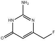 4(1H)-Pyrimidinone, 2-amino-6-(fluoromethyl)- (9CI) Struktur