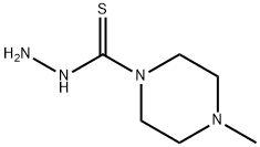 1-Piperazinecarbothioicacid,4-methyl-,hydrazide(8CI,9CI) Struktur