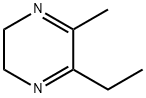 2-ethyl-5,6-dihydro-3-methylpyrazine  Struktur