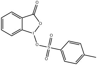 1-[[(4-METHYLPHENYL)SULPHONYL]OXY]-1,2-BENZIODOXOL-3(1H)-ONE Struktur