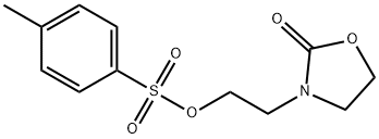 TOLUENE-4-SULFONIC ACID 2-(2-OXO-OXAZOLIDIN-3-YL)-ETHYL ESTER Struktur