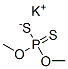 O,O-DIMETHYLPHOSPHORODITHIOATE,POTASSIUMSALT Struktur