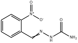 2-NITROBENZALDEHYDE SEMICARBAZONE Struktur