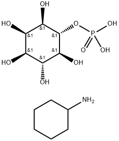 D-MYO-INOSITOL 4-MONOPHOSPHATE AMMONIUM SALT DI(CYCLOHEXYLAMMONIUM) SALT Struktur