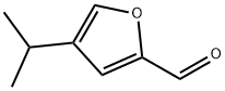 4-isopropylfuran-2-carbaldehyde Struktur