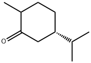 Cyclohexanone, 2-methyl-5-(1-methylethyl)-, (5S)- (9CI) Struktur