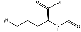 L-Ornithine, N2-formyl- (9CI) Struktur