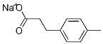 Benzenepropanoic acid, 4-Methyl-, sodiuM salt Struktur