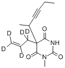 METHOHEXITAL-D5 Struktur