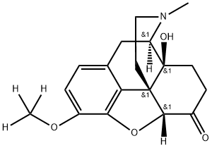 OXYCODONE-D3 Struktur