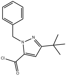 1-BENZYL-3-(TERT-BUTYL)-1H-PYRAZOLE-5-CARBONYL CHLORIDE price.