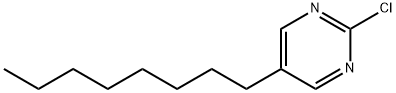 2-Chloro-5-octylpyrimidine Struktur