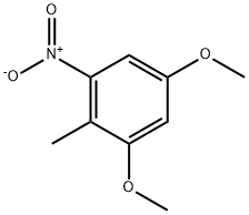 2,4-DIMETHOXY-6-NITROTOLUENE Struktur