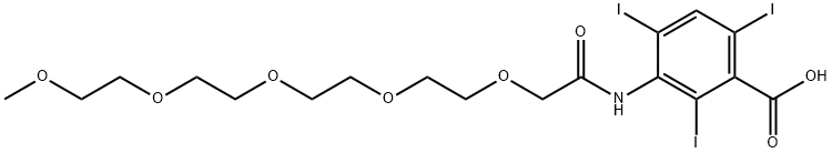 Iotrizoic acid Struktur