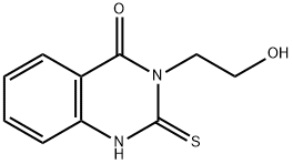 3-(2-HYDROXYETHYL)-2-MERCAPTOQUINAZOLIN-4(3H)-ONE Struktur