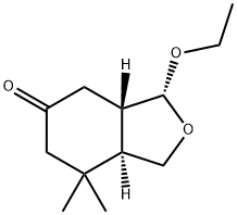 5(3H)-Isobenzofuranone,3-ethoxyhexahydro-7,7-dimethyl-,(3R,3aS,7aR)-(9CI) Struktur