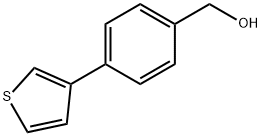 (4-THIEN-3-YLPHENYL)METHANOL Struktur