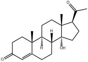 14-Hydroxyprogesterone Struktur