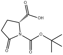 BOC-D-PYR-OH Struktur