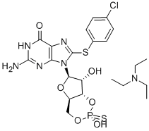 SP-8-PCPT-CGMPS SODIUM SALT Struktur