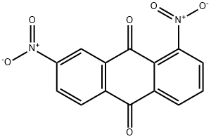 1,7-dinitroanthraquinone Struktur