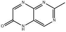 2-Methyl-6(5H)-pteridinone Struktur