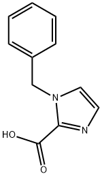 1-BENZYL-2-IMIDAZOLECARBOXYLIC ACID Structure