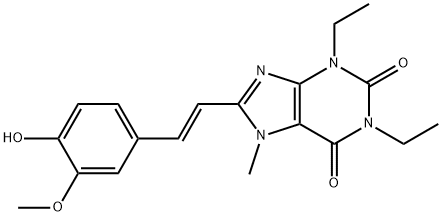 4-DesMethyl Istradefylline Struktur