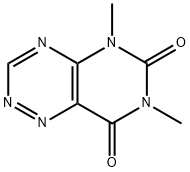 5,7-DIMETHYL-5H-PYRIMIDO[4,5-E][1,2,4]TRIAZINE-6,8-DIONE Struktur