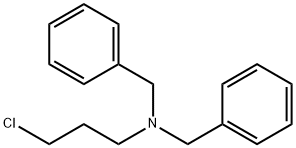 N,N-Dibenzyl-3-chloro-1-propanamine Struktur