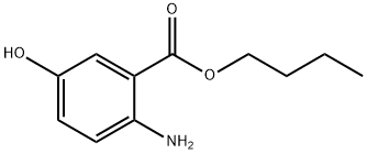 Benzoic acid, 2-amino-5-hydroxy-, butyl ester (9CI) Struktur