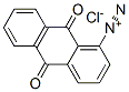 9,10-dioxoanthracene-1-diazonium chloride Struktur