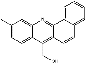 7-HYDROXYMETHYL-10-METHYLBENZ[C]ACRIDINE Struktur