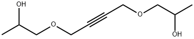 1,1'-[but-2-yne-1,4-diylbis(oxy)]bispropan-2-ol Struktur