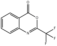 2-(trifluoromethyl)-4H-3,1-benzoxazin-4-one Struktur