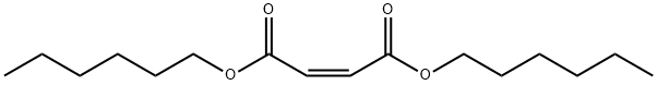 dihexyl maleate Struktur