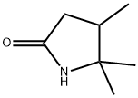 4,5,5-triMethyl-2-Pyrrolidinone Struktur