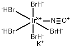 potassium pentabromonitrosyliridate Struktur