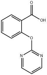 2-(PYRIMIDIN-2-YLOXY)BENZOIC ACID Struktur