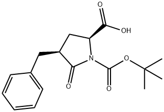 (4R)-BOC-4-BENZYL-PYR-OH Struktur