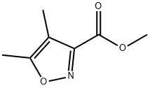 3-Isoxazolecarboxylicacid,4,5-dimethyl-,methylester(9CI) Struktur