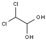 DICHLOROACETALDEHYDE HYDRATE Struktur