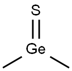 Dimethylgermanethione Struktur